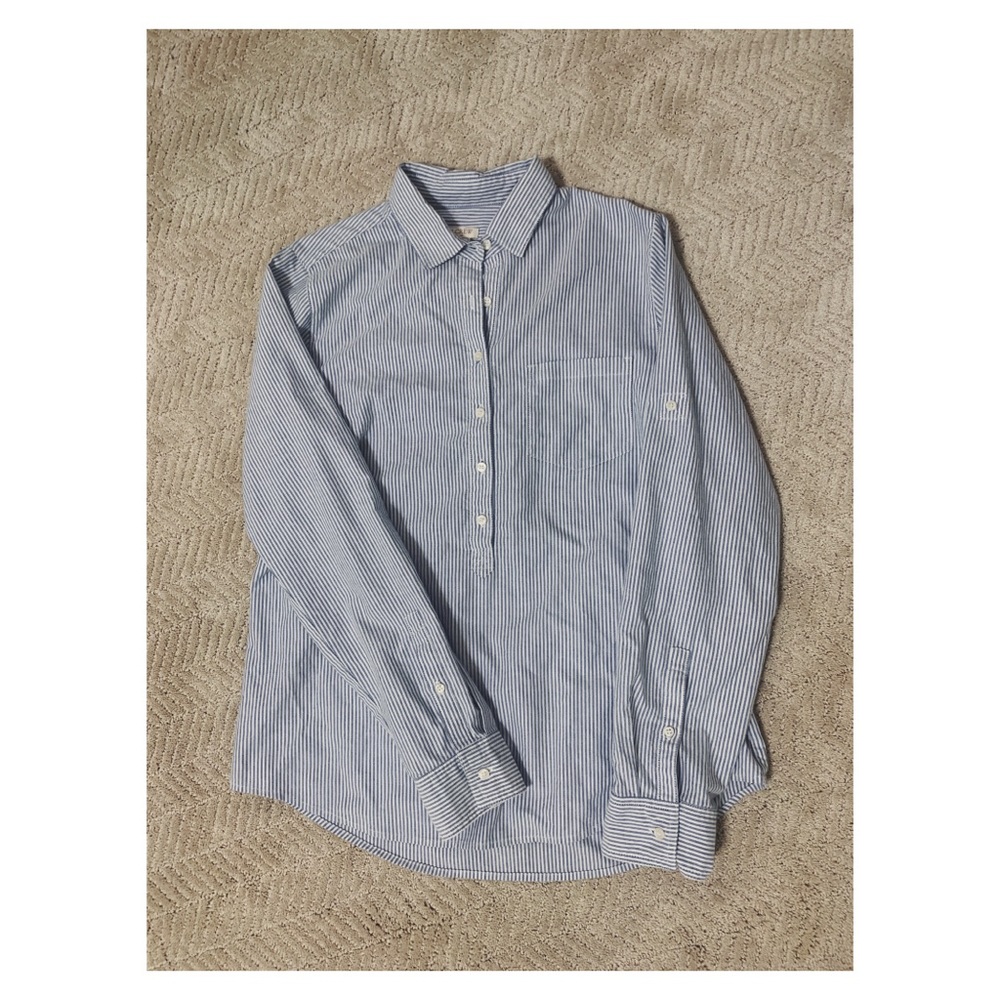 J Crew Cotton Button Down Longsleeve